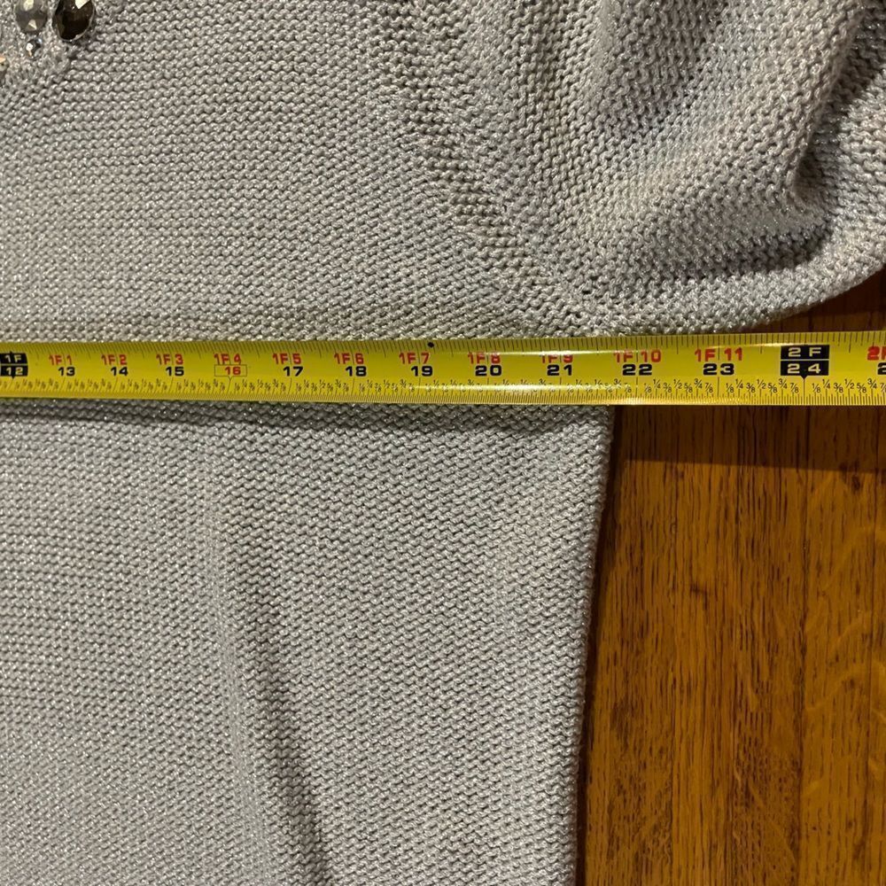 Ruby Rd Women’s Silver Top XL - Picture 8 of 13
